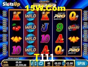 Slots com jackpots e giros grátis na T111